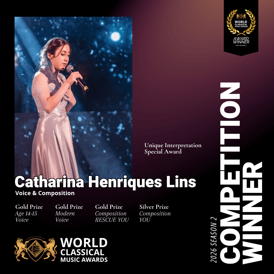 Catharina Henriques Lins, WCMA winner poster